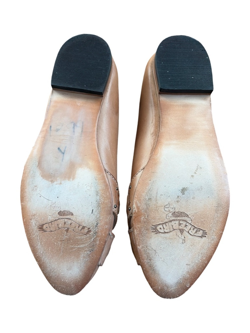 Freebird Brynn Studded Leather Ballet Flats - Picture 7 of 9